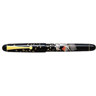 Namiki Nippon Art Mt.Fuji & Wave Fountain Pen