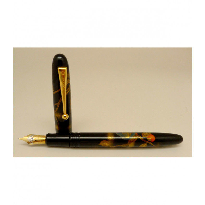 Namiki Yukari Pigeon Persimmon Fountain Pen