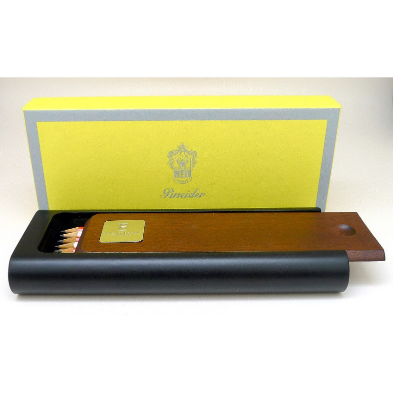 Private: Pineider Custom Made Happy Birthday Pencils Mahagony Case