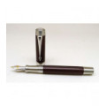 Parker Duofold Fountain Pen Prestige Burgundy Chevron