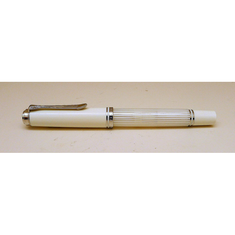 Pelikan M605 White Transparent Fountain Pen