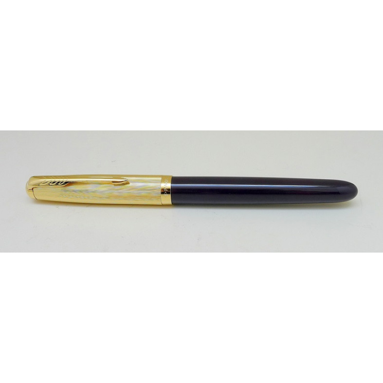 Parker 51 Premium Plum GT Fountain Pen 18K
