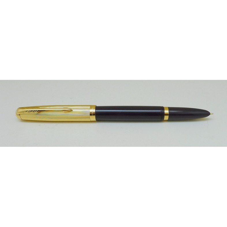 Parker 51 Premium Plum GT Fountain Pen 18K