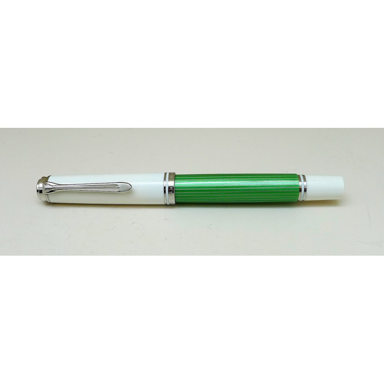 Pelikan M605 Green White Fountain Pen