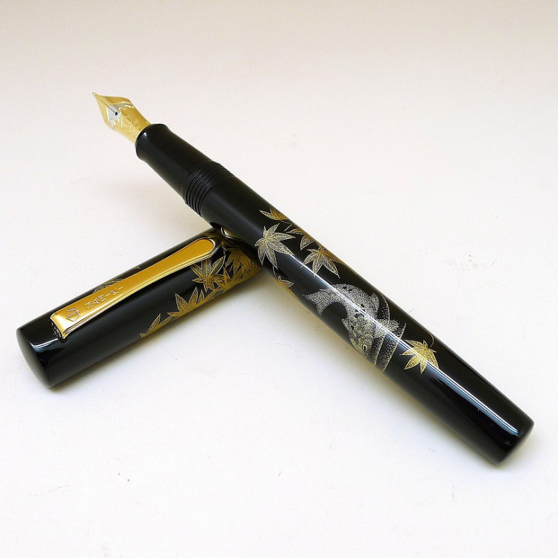 Namiki Chinkin Beauty of Autumn Leaves Fountain Pen