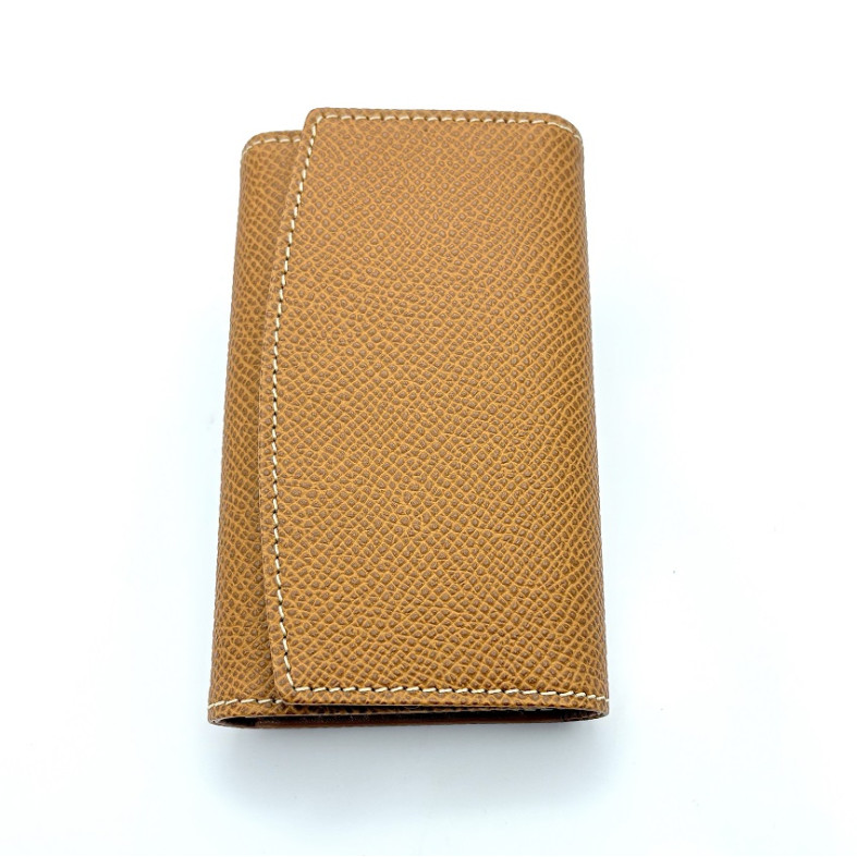 Graf von Faber-Castell Key Wallet Grained Brown