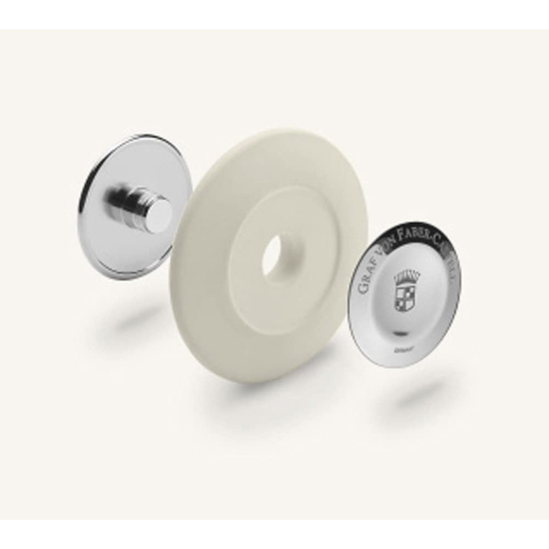 Graf von Faber-Castell Eraser Round Platinum-Plated