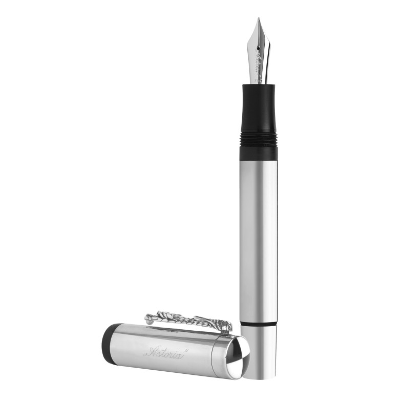 Astoria Goliath Dragon Sterling Silver Fountain Pen