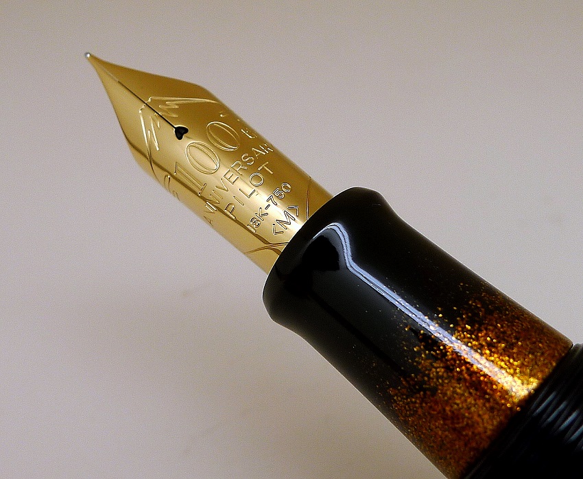 Pilot 100th Anniversary Emperor Fuji FP nib